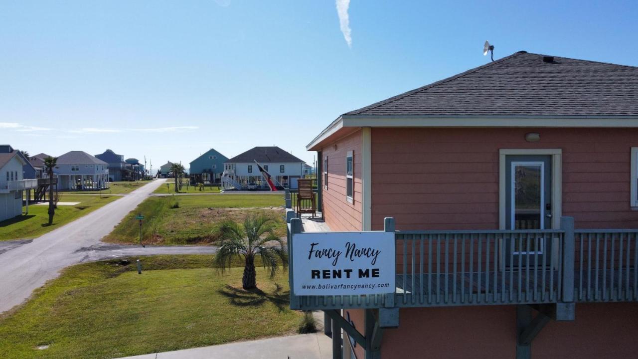 Fancy Nancy 2 Min Walk To Beach, Lyft, Pet-Friendly Bolivar Peninsula Bagian luar foto